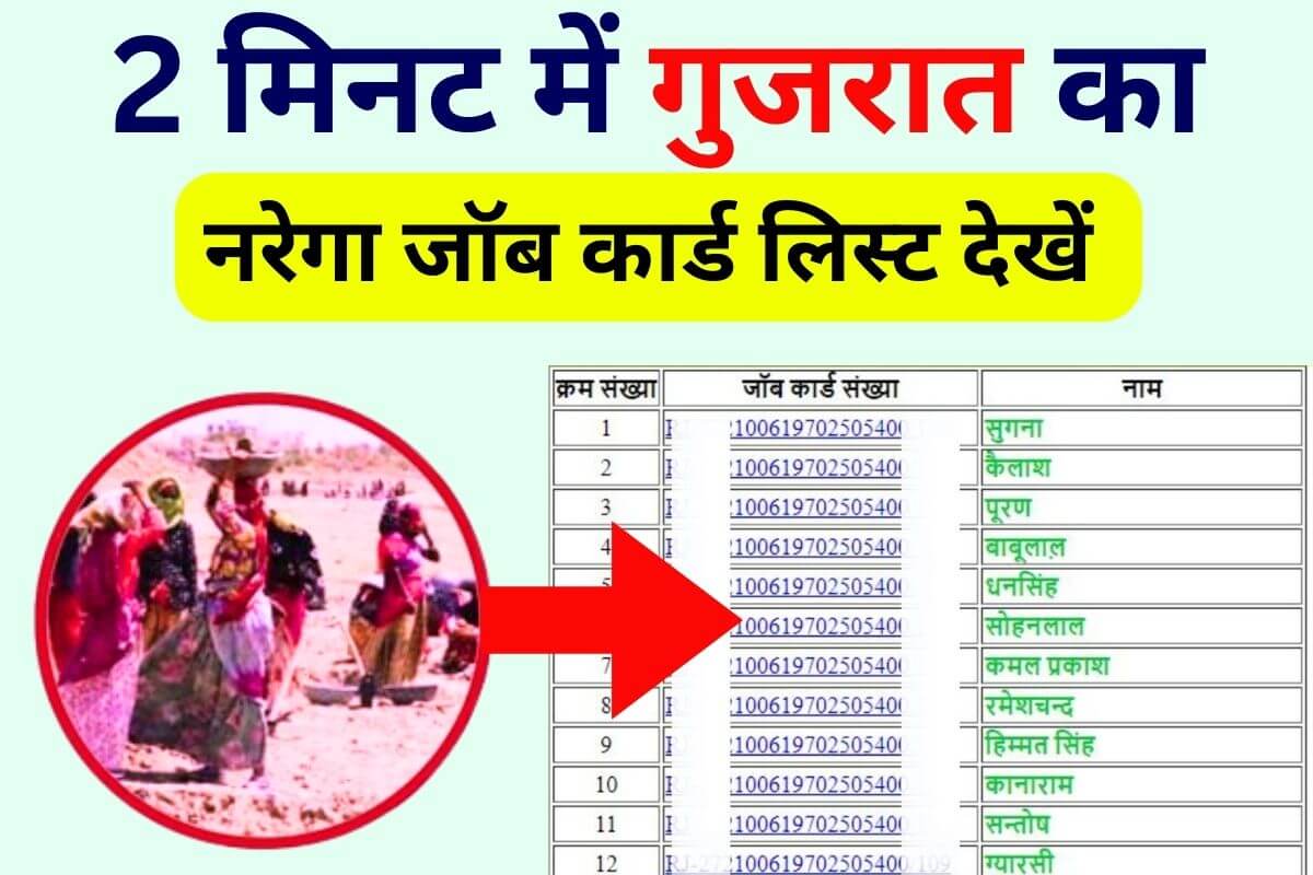 Nrega Gujarat Job Card List