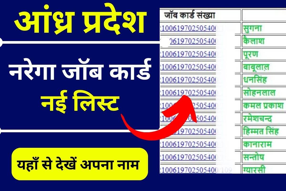 Nrega Job Card List Andhra Pradesh