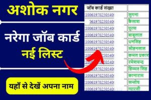 Nrega Job Card List Ashok Nagar