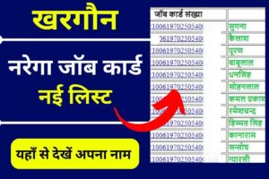 Nrega Job Card List Khargoun