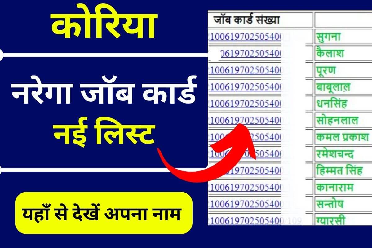 Nrega Job Card List Korea